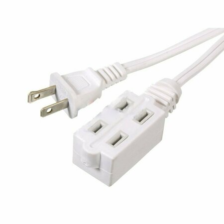 AMERICAN IMAGINATIONS 177.17 in.White Plastic Indoor Triple Outlet AI-37243